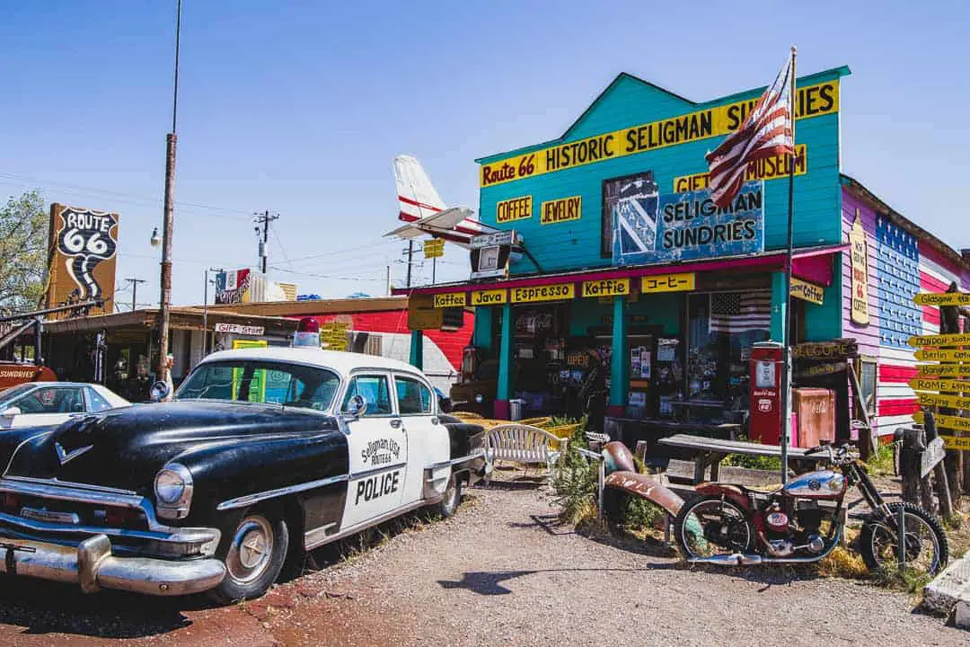 Seligman Sundries shop on Historic route 66