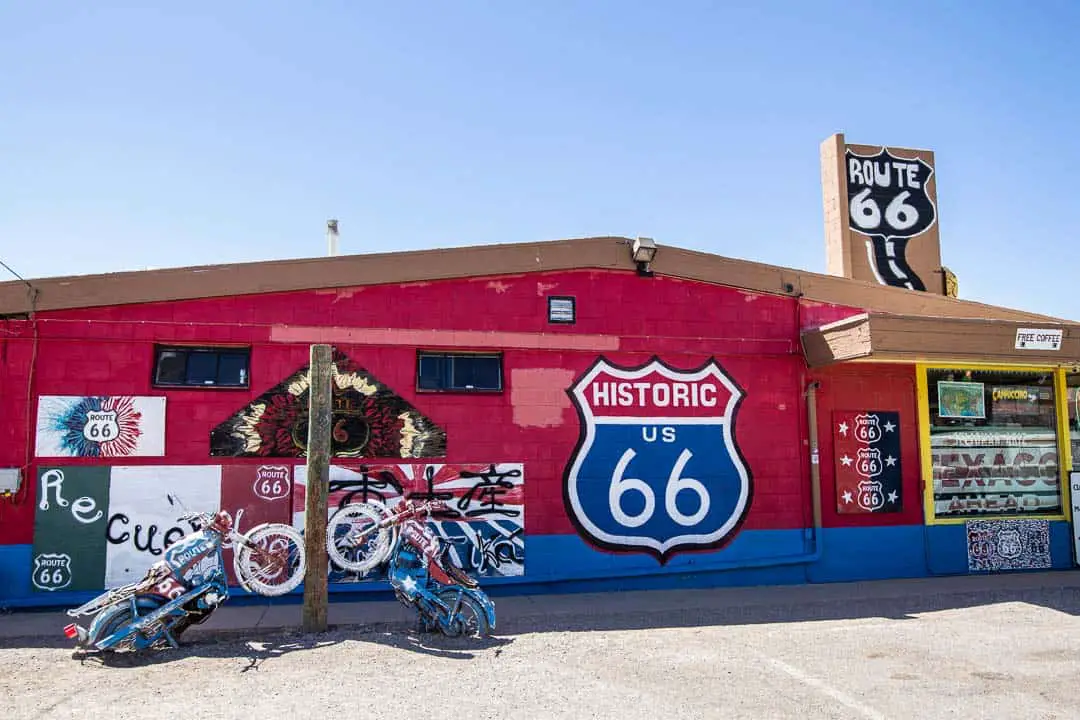 Shop on main street in Seligman Arizona