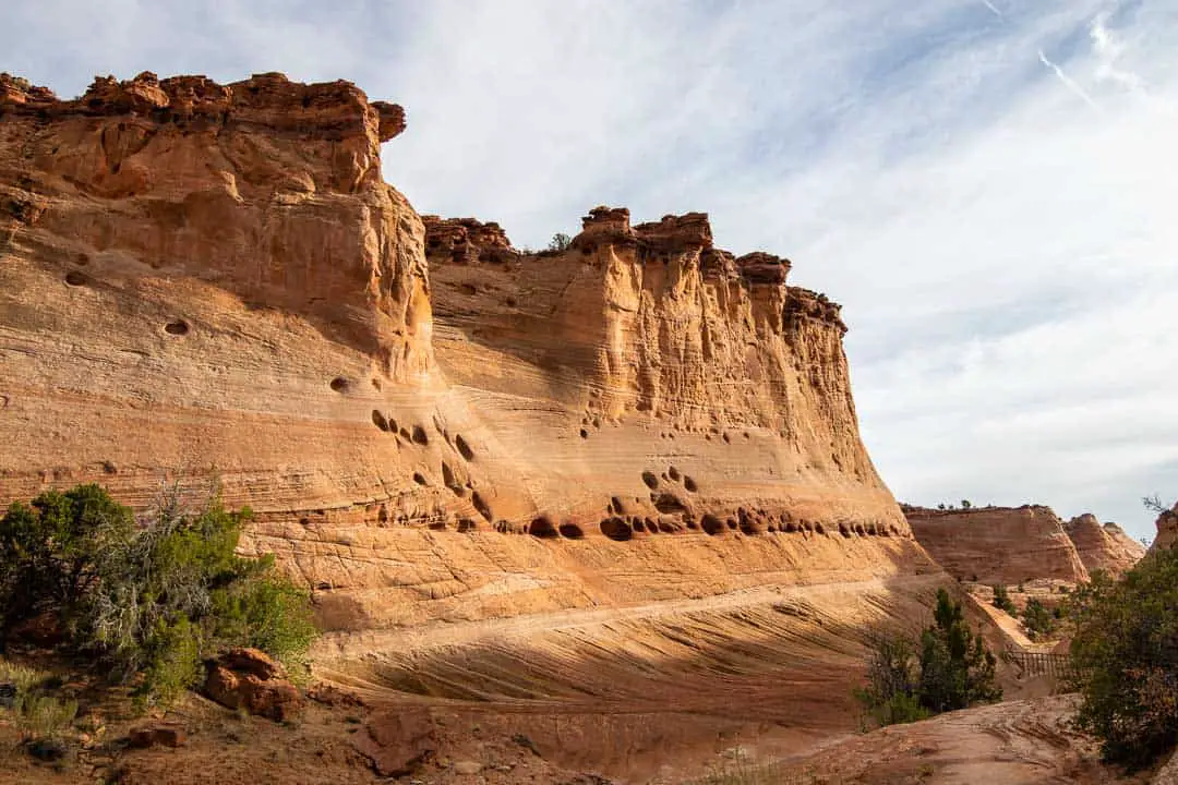 Zebra Canyon before the canyon narrows into the slot canyon