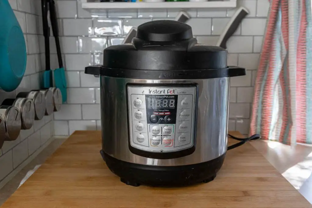 3 qt Instant Pot. One of our favorite RV kitchen accessories