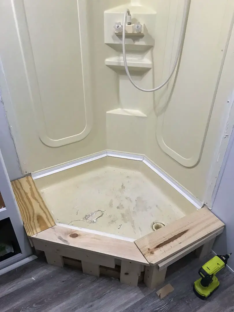 Complete DIY RV Shower Remodel for Under $300