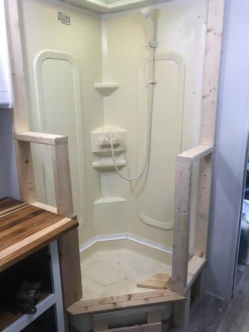 Complete DIY RV Shower Remodel for Under 300